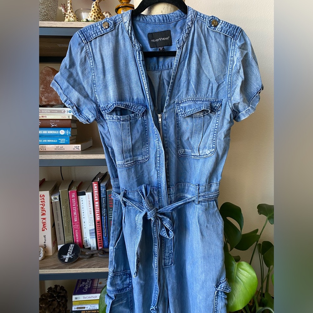 Women’s denim jumpsuit (perfect for summer!)